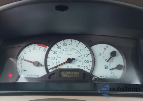 2004 Toyota Corolla Le из США, поврежденный, VIN 2T1BR32E14C235351